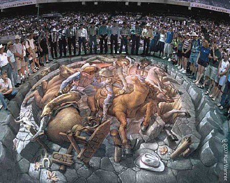 Street Painting - 3D ������� �� ��������. ����