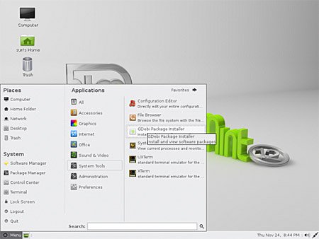 Linux Mint Debian Gnome 32-bit (Open source/Unix*)