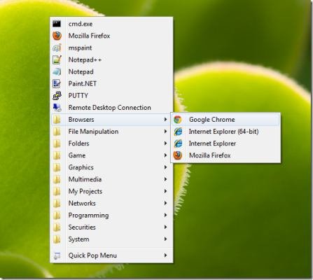 Quick Pop Menu 1.2.2 - ������������ ���� "����"