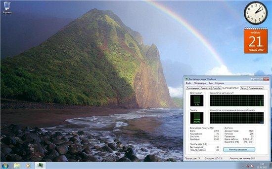 Microsoft Windows 7 Ultimate SP1 x86 RU SM CD Final (2012)
