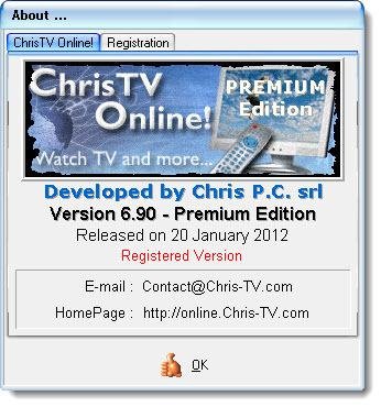 ChrisTV Online Premium Edition v6.90 Portable
