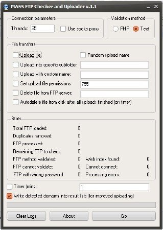 MASS Ftp checker and Uploader v1.1 (2011/ENG)