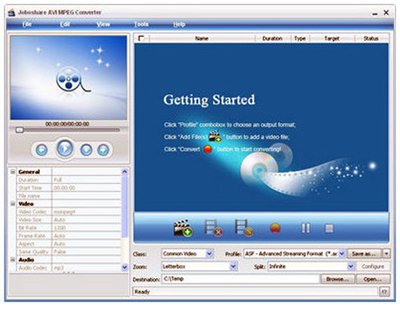 Joboshare AVI MPEG Converter 3.1.3.0123