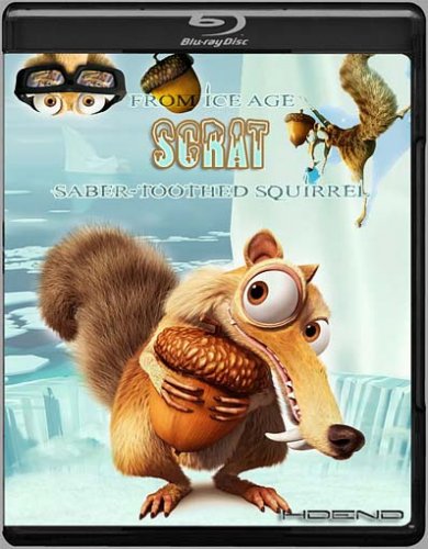 ���������� ����� �� ����������� �������/Saber-Toothed Squirrel from Ice AgeScrat is Ice Age