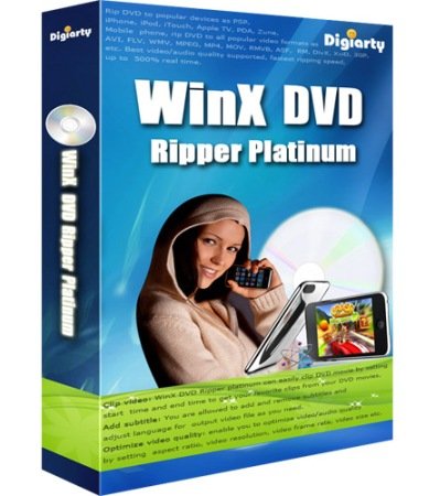 WinX DVD Ripper Platinum v6.8.1 Build 20111214