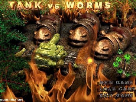 Tank VS Worms (2012/PC/Eng)