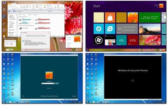 Windows 8 Skin Pack 11.0 for Windows 7 (x32/x64) ML/Rus