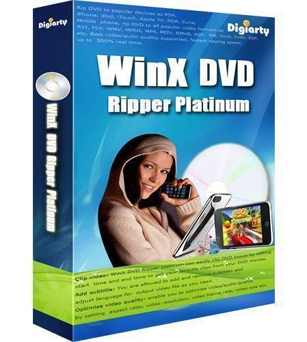 WinX DVD Ripper Platinum 6.8.2 Build 20120207