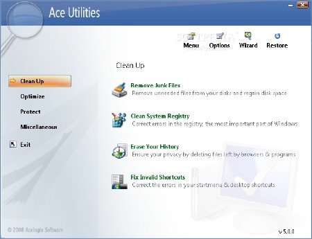 Ace Utilities v 5.2.5 Build 475 Final Portable (2012/ENG)