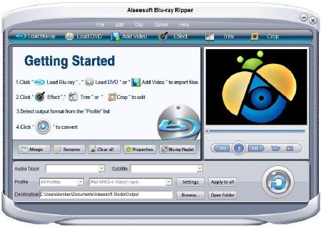 Aiseesoft Blu-ray Ripper Platinum 6.2.28 (2012/ENG)