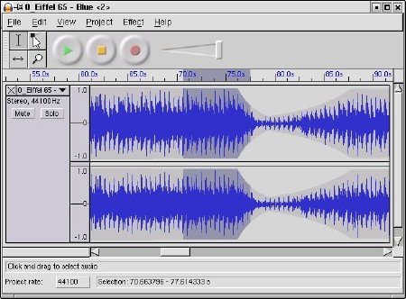 Audacity 2.0 RC1 Portable (2012/ML/RUS)