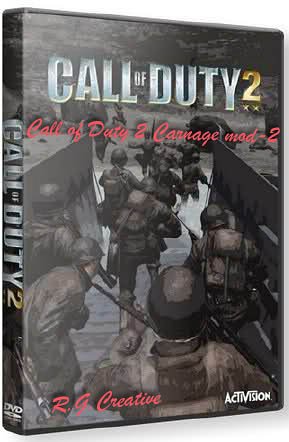 Call of Duty 2 Carnage Mod 2 v1.2 (PC/2012/Repack Creative) 