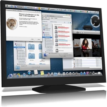 Mac Mountain Lion Skin Pack 1.0 for Windows 7 x32/x64