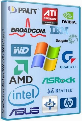 DriverPacks for Windows 2000/XP/2003/Vista /7 (09.02.2012)