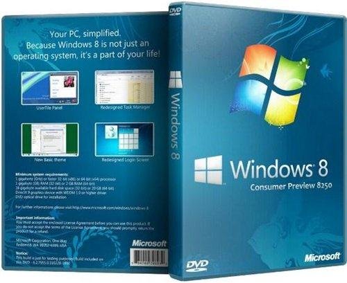 Microsoft Windows 8 Consumer Preview x86-x64 RU Lite (10.03.12)