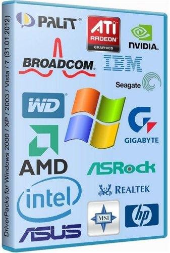 DriverPacks for Windows 2000/XP/2003/Vista/7 (15.03.2012)