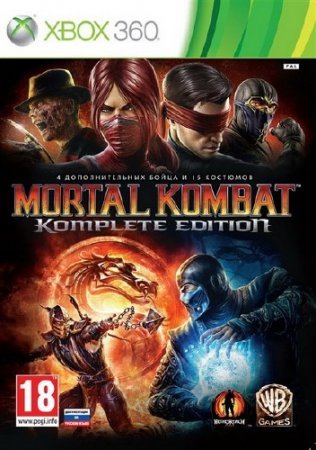 Mortal Kombat Komplete Edition (2011/RF/RUS/XBOX360)