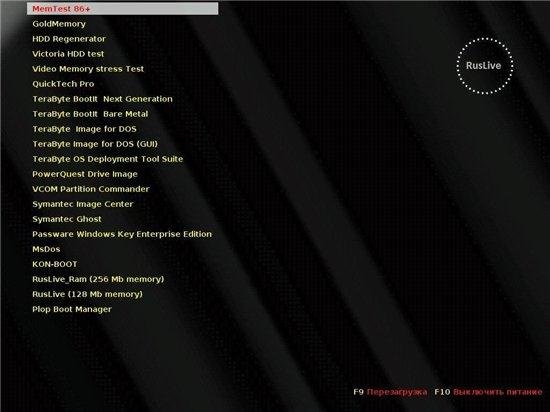 RusLiveFull RAM 4in1 by NIKZZZZ CD/DVD (07.04.2012)