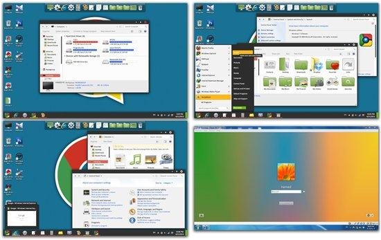 Chromium Skin Pack 1.0 for Windows 7 (x32/x64) ML/Rus