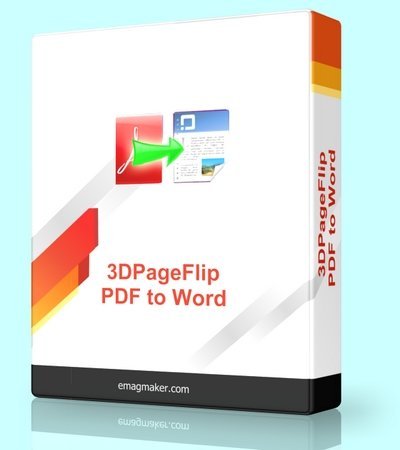 3DPageFlip PDF to Word 1.0 (2012) ENG пакетный конвертер  документов PDF