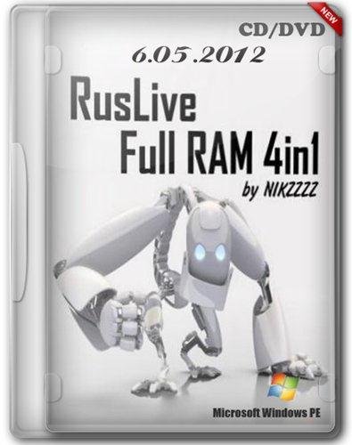 RusLiveFull RAM 4in1 by NIKZZZZ CD/DVD (06.05.2012)