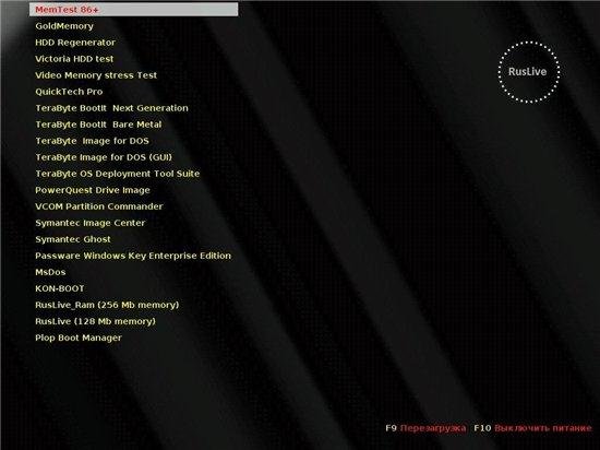 RusLiveFull RAM 4in1 by NIKZZZZ CD/DVD (06.05.2012)