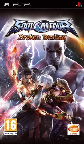 PSP SoulCalibur: Broken Destiny Rus