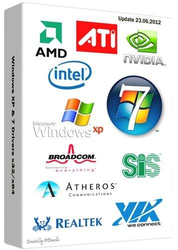 Windows XP & 7 Drivers x32/x64 Update 23.06.2012 (Rus/Eng)