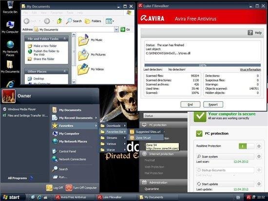 Windows XP Professional SP3 Black Edition (�86/ENG/RUS) (12.07.2012)