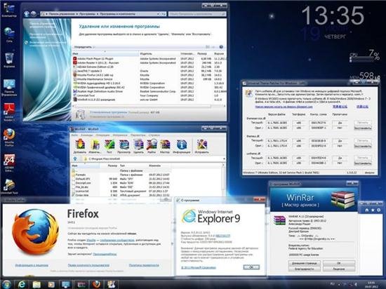 Windows 7 Ultimate Rus x86/x64 SP1 7DB by OVGorskiy� 07.2012