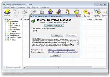 Internet Download Manager 6.12 Beta Build 8 (2012) MULTi/�������