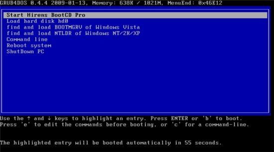 Hiren's BootCD Pro 2.1 Russian