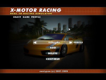 X-Motor Racing 1.39 (2012/ENG/ENG/Demo)