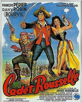 ���� ������� / Cadet Rousselle (1954) DVDRip