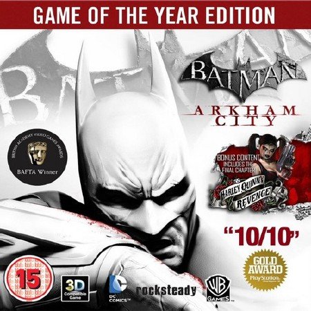 Batman: Arkham City - Game of the Year Edition (1C-��������) (2012/RUS/Repack �� R.G. World Games)