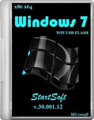 Windows 7 SP1 WPI USB FLASH v.30.001.12 By StartSoft (x86/x64/RUS/2012)