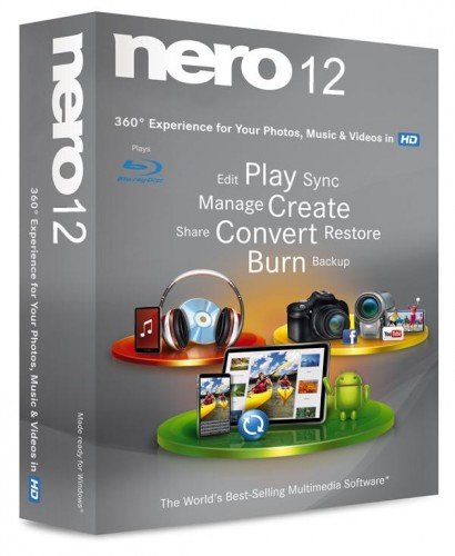 Nero 12 v 12 12.0.02000 Full + Content Pack RePack (ENG|RUS)
