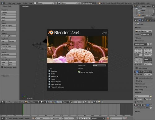 Blender 2.64a Portable