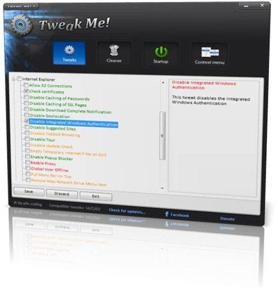 Tweak Me! 1.3.0.0 ( ENG) 2012