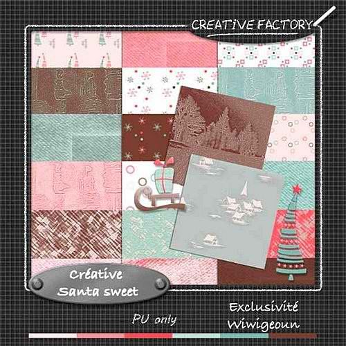 Creative Sweet Santa