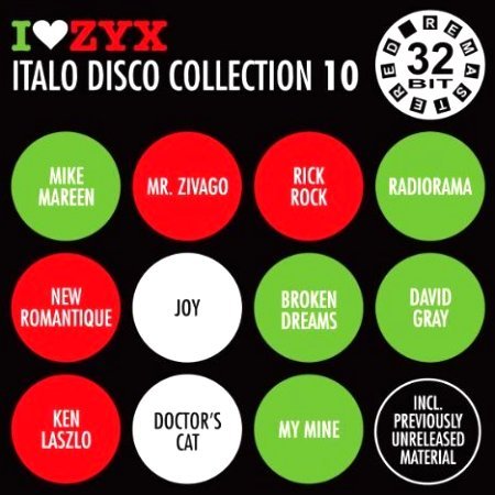 VA - I Love ZYX Italo Disco Collection 10 (3cd) (2009)