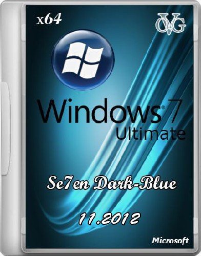 Microsoft Windows 7 Ultimate SP1 7DB by OVGorskiy 11.2012 (64/RUS)