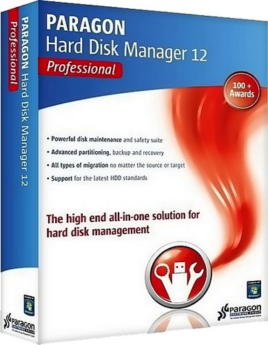 Paragon Hard Disk Manager 12 Professional v10.1.19.16240 Final / Boot Media Builder / WinPE ISO (����������� ������� ������!)