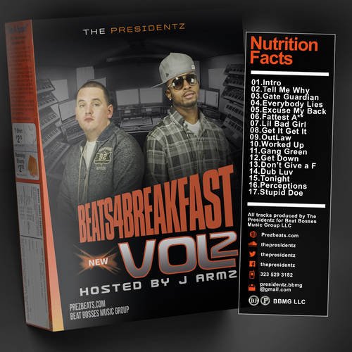 The Presidentz & J Armz - Beats 4 Breakfast Vol. 2 (2013)